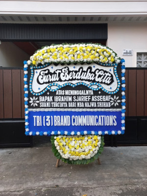 Papan Bunga Duka di Sidenreng Rappang